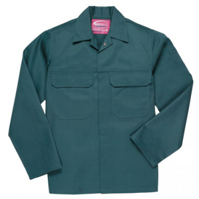 Gefahrenschutzjacke Für Schweißer Flammfeste Schweißjacke Portwest Bizweld BIZ2 – Aus 100% Baumwolle, Für Schweißer Chemical Suit